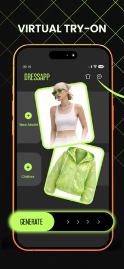 DressApp screenshot 1
