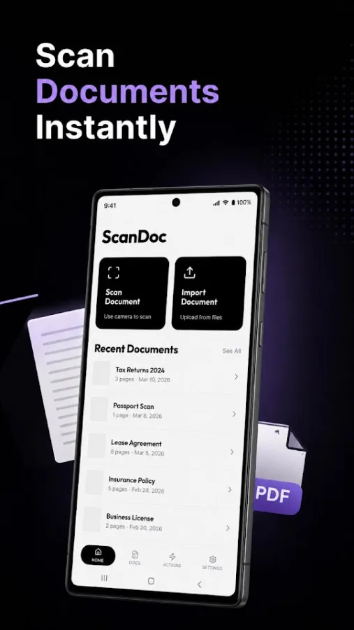 PDF Scanner screenshot 1