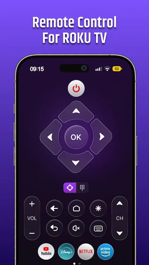 TV Remote for Roku screenshot 1