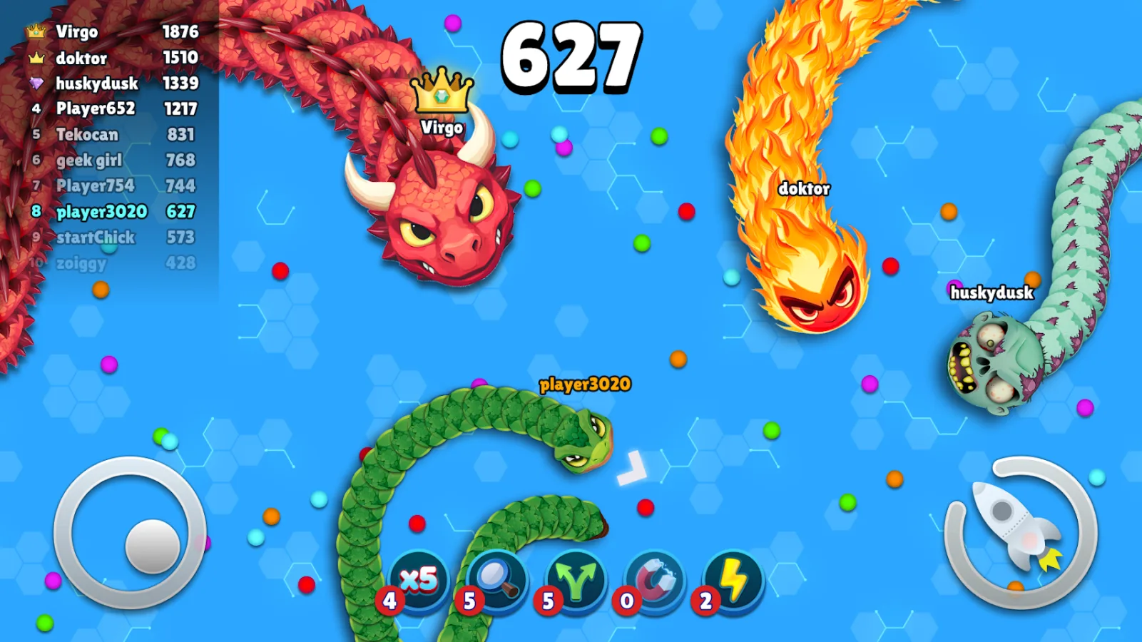 Snakes Zone .io screenshot 1
