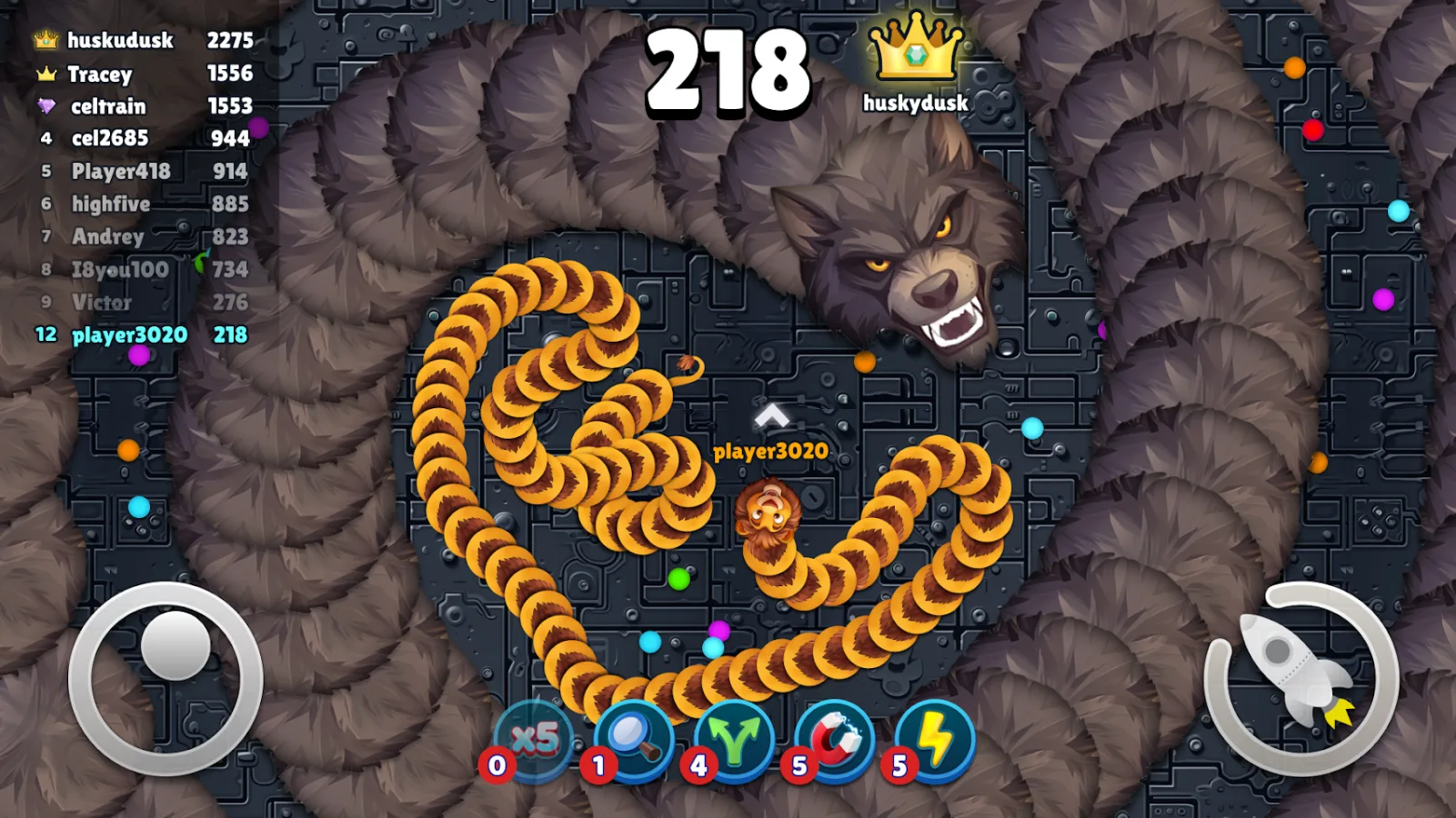 Snakes Zone .io screenshot 2